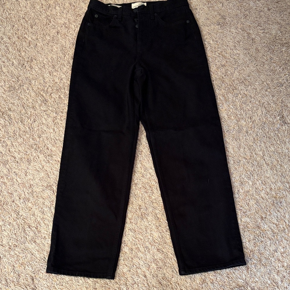 Universal Thread Women's Black Straight Leg Jeans
